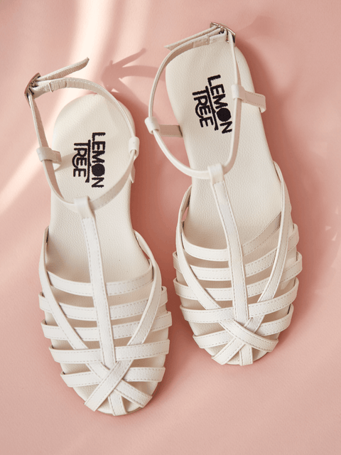 Sandalia Cangrejera Beige