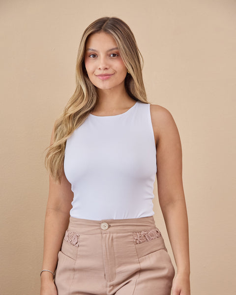 Body Manga Sisa Blanco