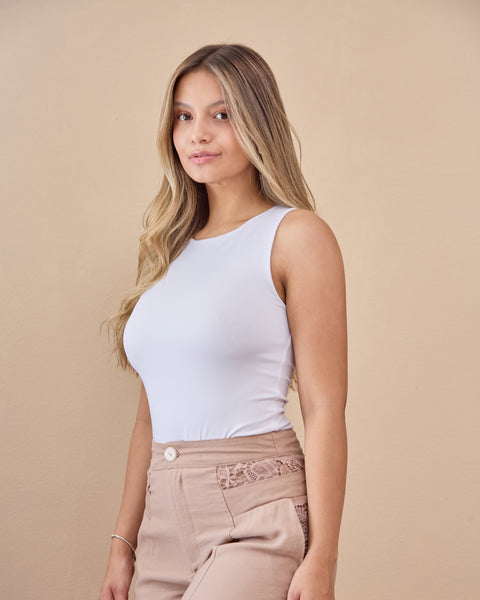 Body Manga Sisa Blanco