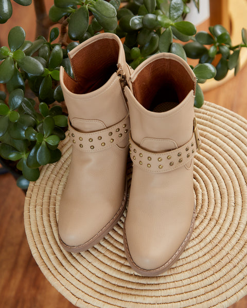Botin Correas Taches Habano