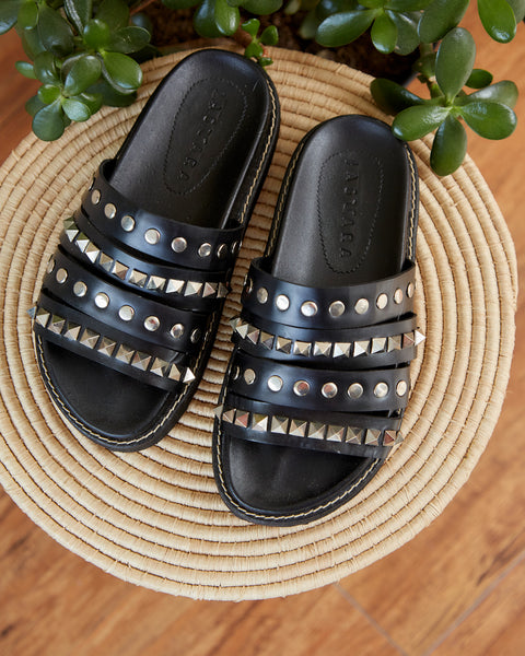 Sandalias Full Taches Negro