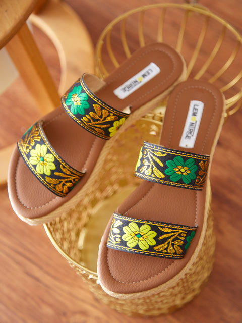 Sandalia Boho Negro