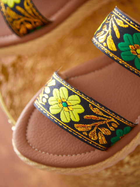 Sandalia Boho Negro