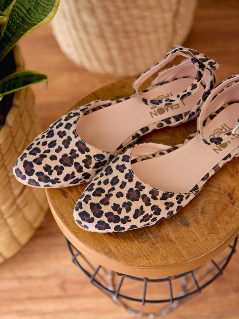 Baleta Correa Animal Print