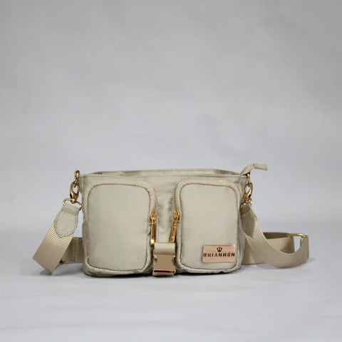 Bandolera Iris Beige