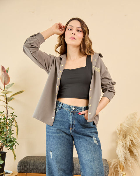 Jean Palazzo Roto Azul Oscuro