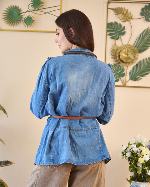 Chaqueta Denim Camper Azul