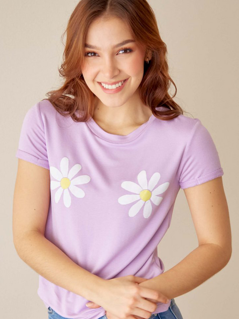Camiseta Hope Lila
